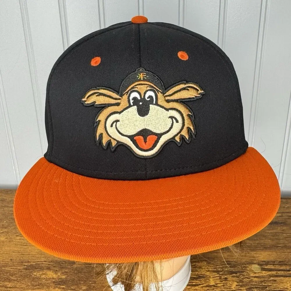 Frederick Keys Flex Fitted Hat M/L Minor League Baseball Cap Rare Player Issued